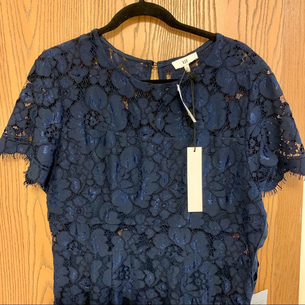 NSR lacy sheath dress